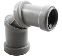 32mm to 40mm Quick Connect Pipe Adapter, 360 Rotating Plumbing Joint | PP Plastic Material, Plumbing Multi Angle Pipe Connector Fitting, 32mm to 40mm Quick Joint, Leak-Proof Grey