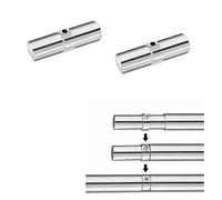 32MM Tube Joiner Bracket for 32mm Dia Chrome Tube Rail Display Rack Tube Joiner Connector Inner Diameter 32mm OR 1.25 INCH Strong Connector