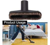 32mm Upholstery Brush Attachment for Numatic For Henry, & Compatible Vacuum Cleaners - Anti-Static Dusting Tool with 150mm Wide Head, PP Plastic, Home and Office Use