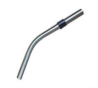 32mm Vacuum Extension Tube Stainless Steel Hose Pipe For Numatic For Henry Replacement Part Metal Wand Heavy Duty Suction Rod Curved Elbow Attachment Industrial(A)