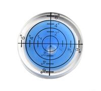 32mm x 7mm Acrylic Bubble Level for BULLSEYE for Turntable and Camera Use (blue)