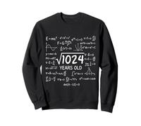 32nd Birthday 32 Years Old Funny Math Nerd Humor G ift Sweatshirt