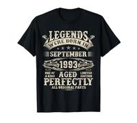 32nd Birthday Gifts For Men 32 Year Old Bday September 1993 T-Shirt