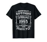 32nd Birthday Legends Were Born In September 1993 T-Shirt