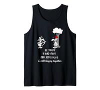 32nd Wedding Anniversary Funny Couple 32 Years Together Tank Top