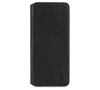 32ndShop 32nd Classic Series 2.0 - Real Leather Book Wallet Flip Case Cover For Xiaomi Poco M4 Pro 4G, Real Leather Design With Card Slot, Magnetic Closure and Built In Stand - Black