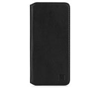 32ndShop 32nd Classic Series 2.0 - Real Leather Book Wallet Flip Case Cover For Xiaomi Redmi 10, Real Leather Design With Card Slot, Magnetic Closure and Built In Stand - Black