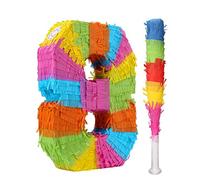 32ndShop 32nd Piñata Birthday Party Game with Stick - Number 8