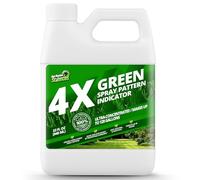 32oz 4X Green Spray Dye - Makes 128 Gallons of Concentrated Spray Pattern Indicator Dye, Ideal Fertilizer Marking, Lawn Turf Mark and Marker, Mark Where You've Sprayed with Green Color Indicator