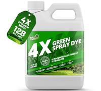 32oz 4X Green Spray Dye - Makes 128 Gallons of Concentrated Spray Pattern Indicator Dye, Ideal Fertilizer Marking, Lawn Turf Mark and Marker, Mark Where You've Sprayed with Green Color Indicator