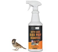 32oz Heavy Duty Bird Poop Remover & Stain Cleaner for Cars and Outdoor Vehicles - Powerful Stain Remover Spray, Safe on Paint & Ceramic for Easy Cleaning and Protection - Made in the USA