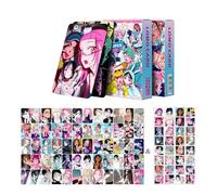 32PC Alien Stage Stickers+60PC Lomo Photocards Alien Stage Cards Photocards Anime Figure Lomo Laser Cards Gift for Fans A01