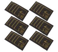 32pcs 32nd Anniversary Black and Gold Paper Napkins