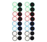 32pcs 32pcs Silicone Thumbstick Grip Caps with Glow-in-the-dark Feature Anti-slip Controller Thumb Covers for Portable Gaming Console Ergonomic Silicone Thumb Covers for Secure