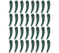 32Pcs F016800372 Lawn Mower Blades for Bosch ART 26-18 LI 083-B3-0009 ART 23-18 LI , ABS Grass Lawn