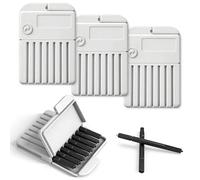 32Pcs Hearing Aid Filters, Compatible with Phonak, Widex & Unitron Hearing Aids, Durable Oil-Resistant Hearing Aid Wax Guards Filters, Practical Hearing Aids Cleaning Accessories Kit
