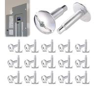 32pcs Load Center Cover Replacement Screws, Durable Electrical Panel Screws Compatible with Square D S106 & Siemens ECTS2 for QO & Homeline Panels Murray Load Centers