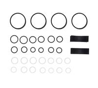 32pcs PTFE Seal Kit for ABC Valve Block, Lifespan, Prevent Car Sagging, Compatible with CL55 CL65 S55 S65 CL500 CL600 - Durable PTFE Material, Complete Rebuild Set, Ideal for