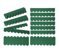 32Pcs Roofing Felt For Bird House,Mini Roof Shingles,Premium Asphalt Roof Shingles,Self-Adhesive Roofing Felt Waterproof for Nesting Box Rabbit Hutch Dog House Insect Hotel (Green)