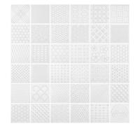 32PCS Sashiko Templates, Sashiko Stencils, Embroidery Patterns, Templates, Geometric Sashiko Pattern Template Set for Embroidery, Water Soluble Embroidery Patterns for DIY Craft, Quilting, Sewing