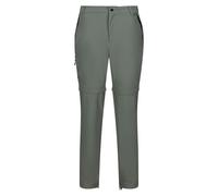 Regatta Mens Travel Light Zip-Off Trousers - Agave Green - Agave Green - 32R - 86% Polyamide/14% Elastane