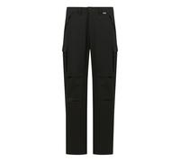 Regatta Mens Questra Cargo Trousers - Black - Black - 32R - 100% Recycled Polyester