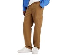 (32R, Brown) Levis Mens Xx Straight Cargo Trousers