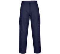 (32R, Dark Navy) Portwest Mens Combat Work Trousers