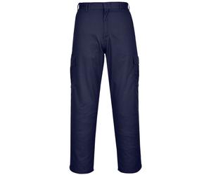 (32R, Dark Navy) Portwest Mens Combat Work Trousers