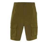 (32R, Olive) Timberland Mens Water Repellent Leather Badge Relaxed Fit Cargo Shorts