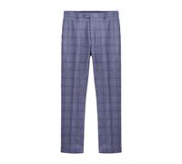 (32R, Slate) Lambretta Mens Bradley Checked Suit Trousers