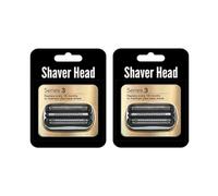 32S Electric Shaver Head Replacement，Compatible for Braun， 3 Series，300S 301S 310S 5408 Razor Spare Parts(2pcs)