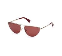 32S Sunglasses- female- Max Mara- Sunglasses- Yellow- 58 MM- Accessories 58 MM