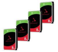 32TB Seagate IronWolf NAS HDD Bundle (4x 8TB) ST8000VN004 7200RPM SATA 3.5" CMR