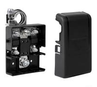 32V 400A Battery Terminal Clip Quick Release Fuse Connector with Enhanced Safety and Durability for Vehicle Electrical Use (Black)