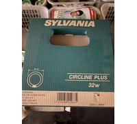 x1 22W T9 Cool White Sylvania Circular Fluorescent Tube Round FC22W 4000k [EEK: G]