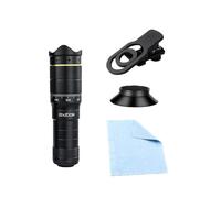 32x 22x 4K Professional Telescope Monocular HD Zoom Phone Lens Camera Telephoto With Tripod Metal For Tourism Camping Clear Image(32x Standard)