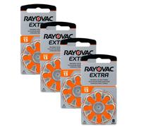 40 x RAYOVAC 13 DA13 A13 ORANGE Hearing Aid Batteries ZA13 13au AC13E ME8Z L13Z