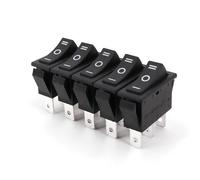 32x14mm High Current 3Pin ON-OFF-ON SPDT Rocker Switch 20A/125VAC 5Pcs