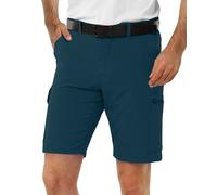 33,000ft Mens Golf Shorts Stretch Hiking Shorts UPF50+ Summer Trekking Pants Packable Outdoor Cargo Shorts with 7 Pockets Breathable Capri Shorts for Hiking, Golf, Camping, Ceramic Blue 32W*10L