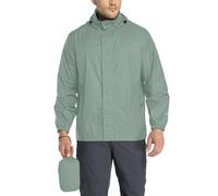 33,000ft Men's Lightweight Waterproof Outdoor Jackets Windproof Rain Shell Jacket Packaway Hooded Raincoat for Golf Fishing Cycling Ice Green 2XL