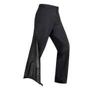 33,000ft Womens Waterproof Overtrousers Full Zip Rain Trousers Breathable Lightweight Rain Pants Outdoor Trousers for Hiking Walking Golf Camping Black S Short