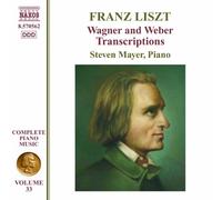 リスト:ピアノ作品全集 第33集 ワーグナー&ウェーバー・トランスクリプション集