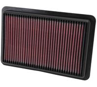 K&N Engine Air Filter: High Performance, Premium, Washable, Replacement Car Air Filter: Compatible with 2010-2019 Mazda L4 2.0/2.3/2.5L (CX-5, 3, 6, Atenza, Biante, Premacy, Axela), 33-2480