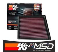 33-3025 K&N Performance Air Panel Filter For Mini One/Cooper/S/Works (F56)