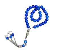 33-Count Ceramic Glass Buddhist Prayer Beads Handmade Jewelry For Daily Spiritual Practice Stylish Spiritual Wrist Accessory