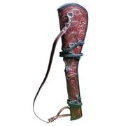 33 Inch Rifle Scabbard Case Cover Hand Tooled Western Gun Cover Handmade Genuine Leather 004