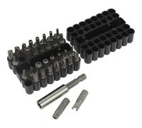 33 Piece Security Bit & Magnetic Adaptor Set - TRX-Star - Imperial & Metric