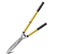 33'' Telescopic Hedge Shear, 65cm to 84cm Garden Shears,Carbon Steel Wavy Sharp Blades,Extendable Hedge Clippers Scissors,Long Handle,Ideal for Gardening Grass Lawn Pruning Hedges Shrubs Trimming