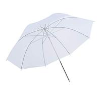 33" Translucent Photography Umbrella, Foldable Soft Flash Light Diffuser with 8 Metal Bones, for ID Photo Figure Model Still Life Wedding